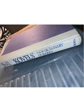 Kovels' New Dictionary of Marks hardcover Book